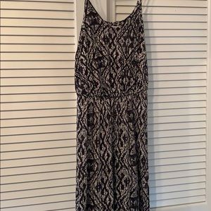 Black and White Maxi Dress